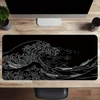 Pelės kilimėlis "Juodas Wave" 30x60cm