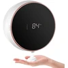 Sieninis automatinis muilo LED dozatorius, baltas