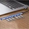 USB Šakotuvas 7 prievadų, pilkas, 3.0 USB