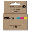 Rašalo Kasetė - Actis KH-28R Pakeitimas HP 28 C8728A Standartinis Išeigos Spalva