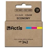 Rašalo Kasetė - Actis KH-342R Pakeitimas HP 342 C9361EE Standartinė 12ml Mėlyna Magenta Geltona