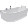 Akrilinė vonia B1680 dešininė be masažų (simple) 160cm