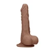 Realrock By Shots Alive Dong Model 25 cm TPE with Suction Cup and Testicular Base