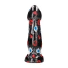 All Black All Juodas Champagne-Shaped Intimate Plug 27.5 cm Juodas
