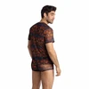 Anais Men Accesories ANAIS MEN CHILL T-Shirt XL - Soft Juodas Mesh, Colorful Print