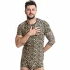 Anais Men Accesories ANAIS MEN Mercury T-shirt L - Microfiber Animal Print, Comfort Fit