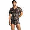 Anais Men Accesories ANAIS MEN Mexico T-Shirt XL - Soft Modal, Floral Print, European Quality