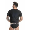 Anais Men Accesories ANAIS MEN Petrol Microfiber T-Shirt S - Soft Fitted Performance Top