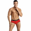 Anais Men Jock ANAIS SOUL Jock Bikini XL - Raudona Microfiber, Open Back, Comfort Fit
