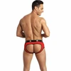 Anais Men Jock ANAIS SOUL Jock Bikini XL - Raudona Microfiber, Open Back, Comfort Fit