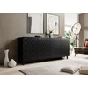 Cama Meble Baldai - Asti Komoda 200x42x82 Juoda Matinė