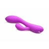 BANG! Flexible Dual Motor Rabbit Vibrator Violetinė 19.5cm Atsparus vandeniui