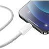 Baseus USB-C į Lightning dinaminis kabelis, 20W, 1m (baltas)