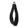 Mr Sling BDSM Leather Support Loops 60cm - Padded, Adjustable, Juodas, Metal D-Rings