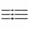 Bedroom Fantasies Adjustable Ball Gag Set 3-Pack Juodas - Breathable Design