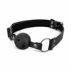 Bedroom Fantasies Adjustable Ball Gag Set 3-Pack Juodas - Breathable Design