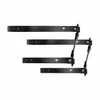 Bedroom Fantasies Adjustable Thigh Harness Juodas Secure Buckle System