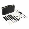 Bedroom Fantasies Locker Collection Bondage Set 13 pcs Cow Leather Case