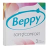 Beppy Soft &amp; Comfort Latex Condoms 3-Pack, Large Size, Odorless
