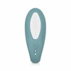 Bloom Jasmine C-Shape Vibrator Žalias - Soft Silicone, Swipe Control