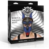 Xr Brands Mėlyna Alpha Dog Mėlyna Adjustable Pup Hood Vegan Leather Unisex Headgear