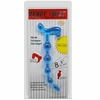 Baile Anal Mėlyna Baile Bendy Twist Mėlyna Flexible Anal Bead System TPR Atsparus vandeniui