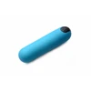 Blue Bang! Bullet Mėlyna - Compact Atsparus vandeniui Vibrating Device with Remote