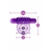 Mėlyna Blush Play With Me The Player Vibrating Dual Support Ring TPE Mėlyna