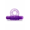 Mėlyna Blush Play With Me The Player Vibrating Dual Support Ring TPE Mėlyna