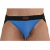 Mėlyna BURN Jockstrap Mėlyna/Juodas L - Stylish Breathable Athletic Underwear