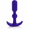 Mėlyna CalExotics Booty Call Booty Teaser Mėlyna - Flexible Silicone Probe Small