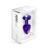 Mėlyna Diogol Anni Round 25 mm Intimate Priedas Violetinė &amp; Mėlyna Crystal