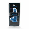 Mėlyna Get Real Happy Dicks Mėlyna 12 cm Anatomical Model with Suction Base