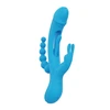 Blue HoneyPlayBox Trilux Kinky Finger Mėlyna Multi-Function Intimate System