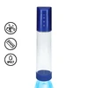 Pumped By Shots Mėlyna HyperPump Rechargeable Intimate Vacuum System Metallic Mėlyna Silicone