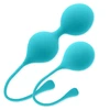 Intense Health Fun Mėlyna Intense Pack Kendall Mėlyna Kegel Training Balls Set - Silicone, 28g &amp; 50g