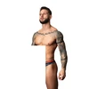 Mėlyna Male Power Soo Cumfy Thong L/XL Marble Mėlyna Comfort Modal Fabric