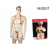Blue Out of the Mėlyna Apron Muscular Body with Plush Priedas 27x37cm