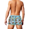 Prowler Swim Trunks Gaywatch Bears Mėlyna M - Ocean Print, Adjustable Fit