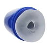 Pumped By Shots Mėlyna Pulsar Vibrobator Intimate Device Metallic Mėlyna with Suction &amp; Vibration