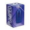 Pumped By Shots Mėlyna Pulsar Vibrobator Intimate Device Metallic Mėlyna with Suction &amp; Vibration