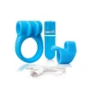 Mėlyna The Screaming O Charged CombO Kit #1 Mėlyna - Multifunction Rechargeable Set