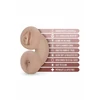 Blush Tasha Glow In The Dark Intimate Sleeve rusvai gelsvas X5® Plus 18 cm