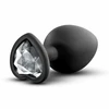 Blush Temptasia Bling Plug Medium Juodas - Elegant Intimate Priedas