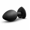 Blush Temptasia Bling Plug Medium Juodas - Elegant Intimate Priedas