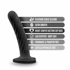 Dreamtoys Blush Temptasia Twist Medium - Flexible Intimate Silicone Model, Violetinė