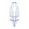 Ayisigi Body Renee Magic Mėlyna - Soft Lace Bodysuit by Be Wicked, Adjustable Straps S/M