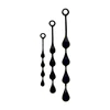 Boneyard Drop-Kick Silicone 3-Piece Training Bead Set Juodas