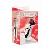 Xr Brands Booty Sparks Medium Aluminum Plug with Raudona Heart-Shaped Gem