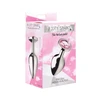 Xr Brands Booty Sparks Medium Aluminum Plug with Raudona Heart Gem